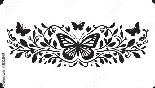 abstract floral element