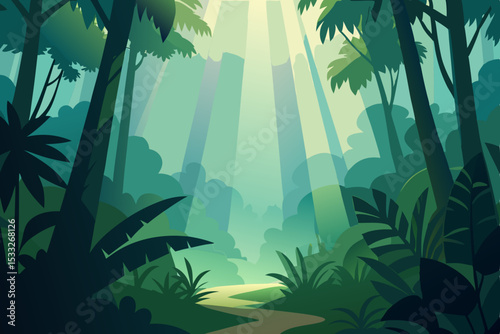 bamboo forest background