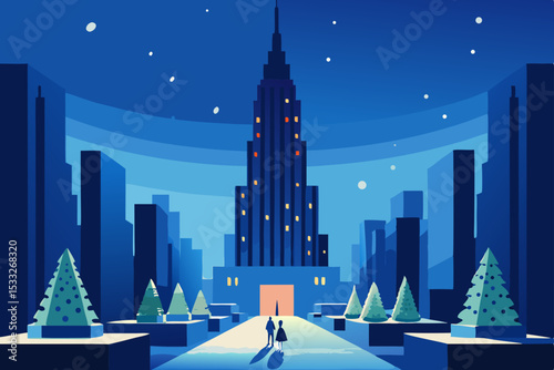 city in the night