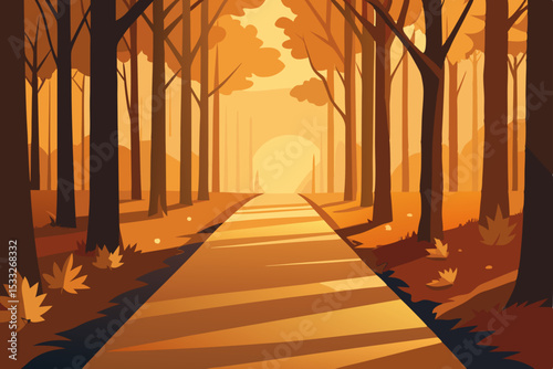 autumn in the park