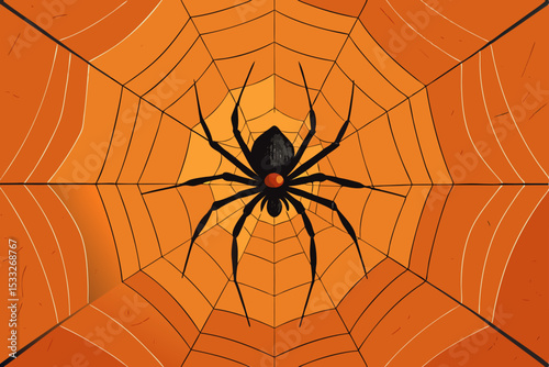 spider on the web