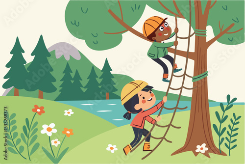 girl on a swing
