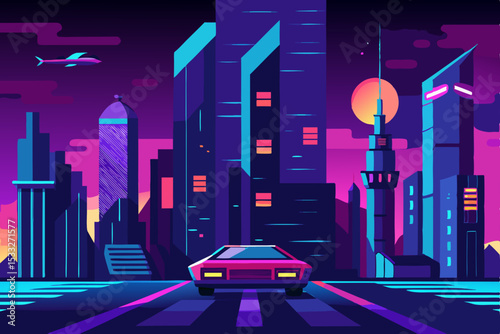 city street scene
