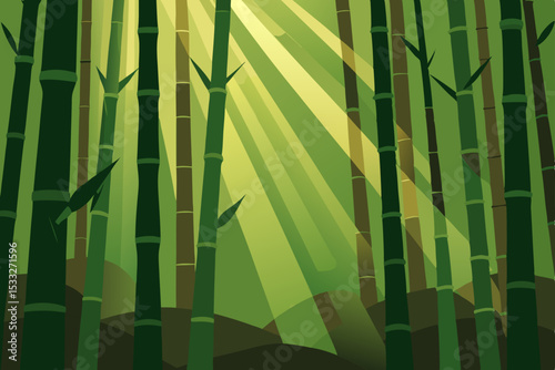 bamboo forest background