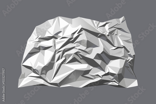 crumpled paper ball