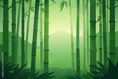 bamboo forest background