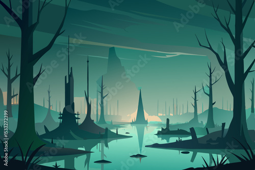 night city landscape