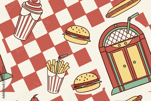 fast food set
