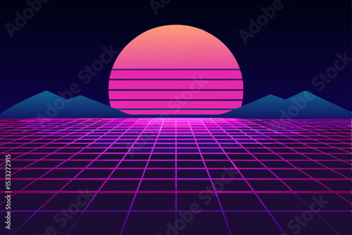 abstract purple sphere