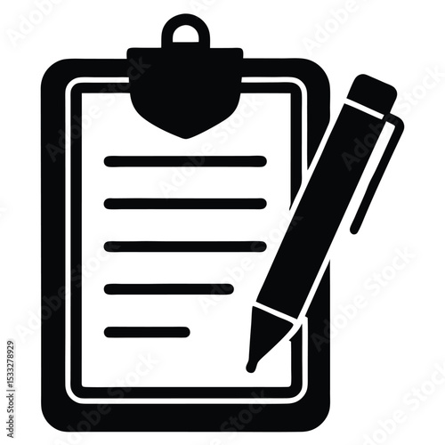 insurance agent element isolated signature pad on white background