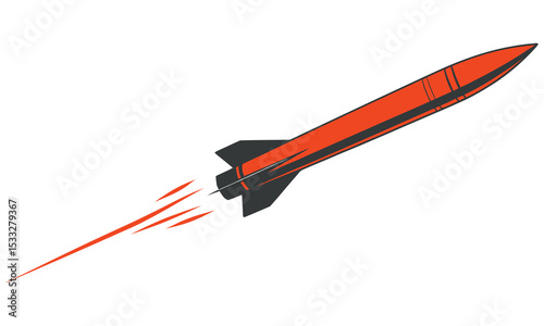 knife on white background