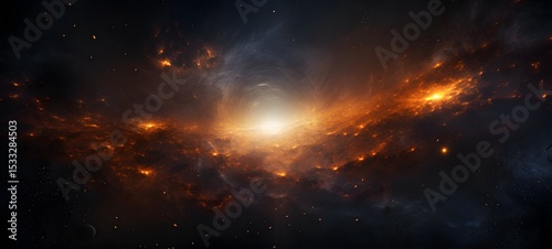 galaxy version of sun star World, ai generative