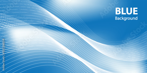 Blue line background pattern vector