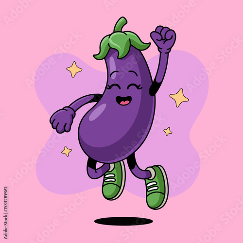 Eggplant Character