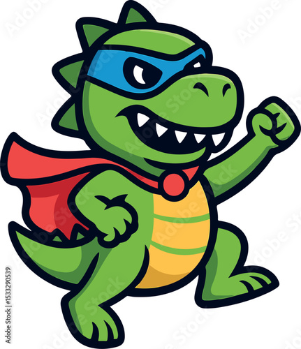 Super Dino – Caped Crusader
