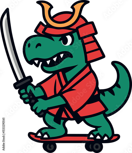 Samurai Dino – Warrior Spirit
