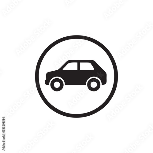 special icon for four-wheeled vehicles