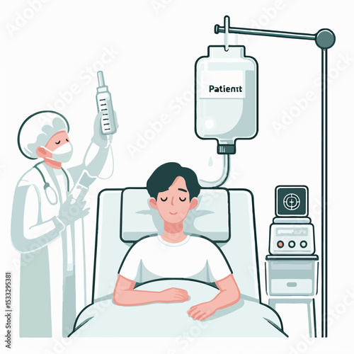 blood transfusion vector illustration