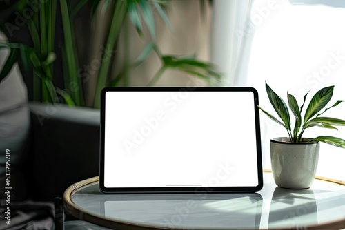 High Detail Image of Landscape Tablet Pro Mockup Premium Psd