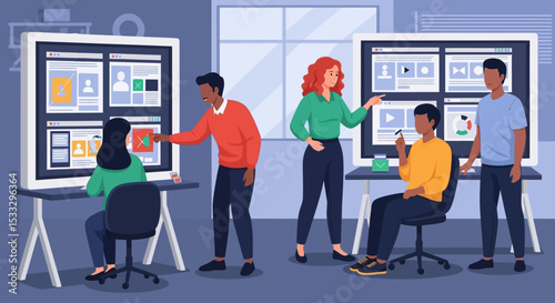 Collaborative Teamwork Designing Engaging Digital Content