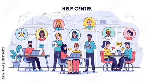 Streamlined Customer Support  A Collaborative Help Center Team