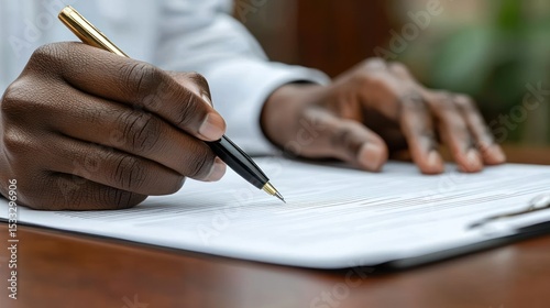 Person signing documents
