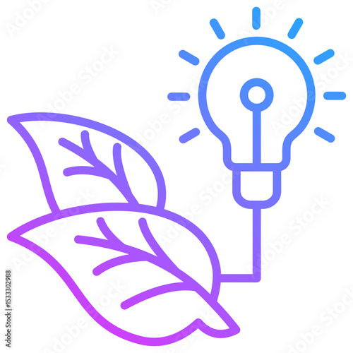Sustainable Energy Icon