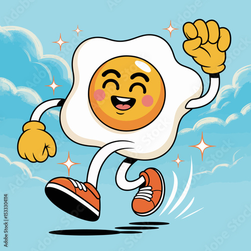 Running Egg - Start Your Day with Energy