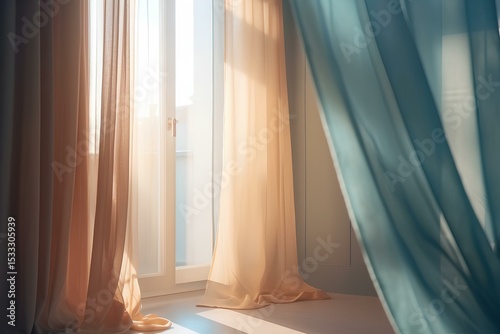 window with curtains