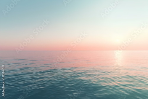 sunset over the sea