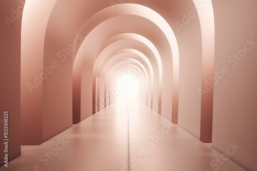 corridor with columns