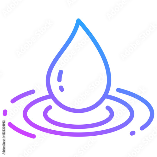 Droplet Reflection Icon