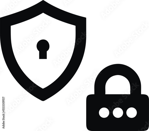 Secure your web access with this padlock and key icon, symbolizing digital protection and privacy
