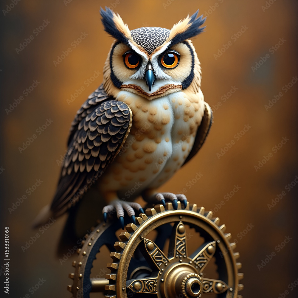 Obraz premium great horned owl