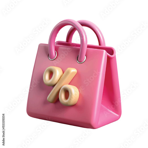  Sale  Pink Bag  Discount Shopping Offer