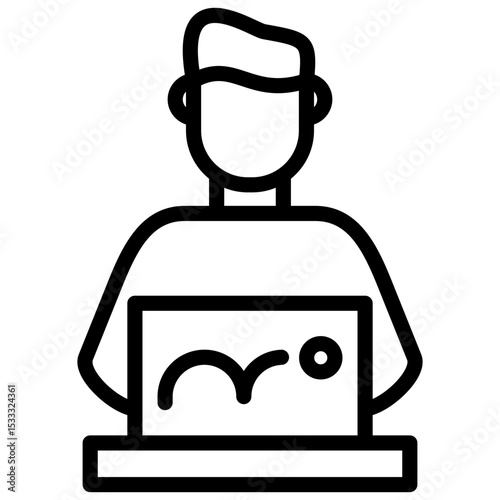 animator line icon