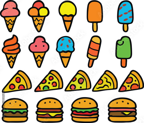 ice cream icons