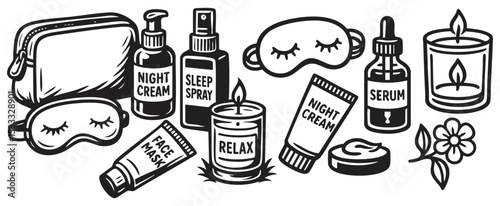 Skincare and Relaxation Items