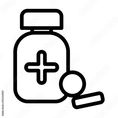 pre exposure prophylaxis line icon