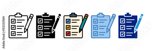 Checklist Icon Element For Design