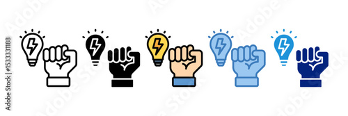 Motivation Icon Element For Design