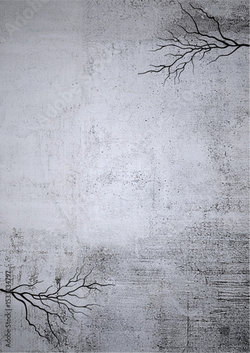 old wall background template design vector