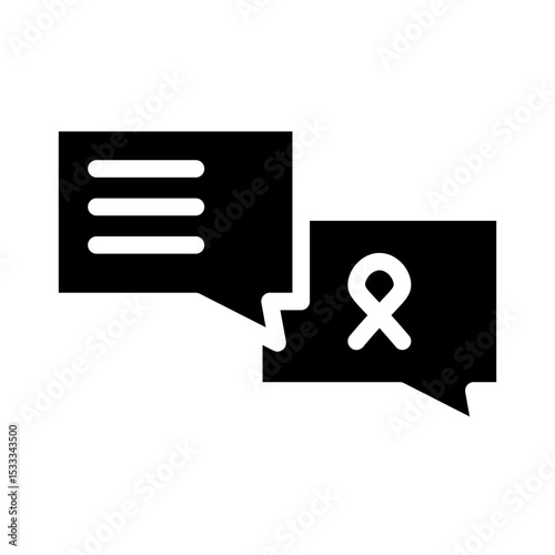communications glyph icon