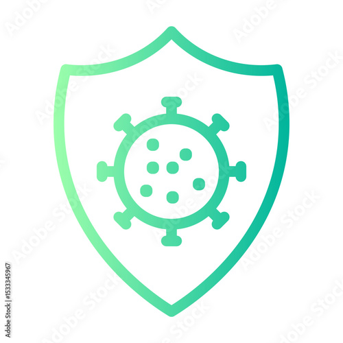 immune system gradient icon
