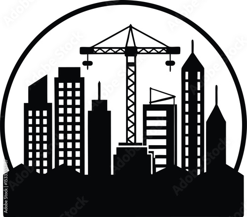 city silhouette vector