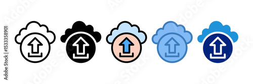Upload Icon Element For Design