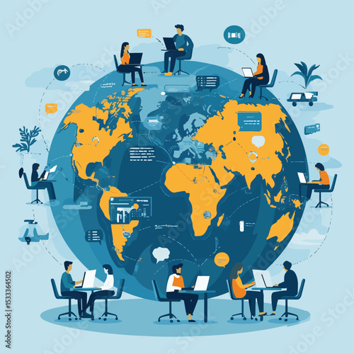 World economics or global and international financial treatment
