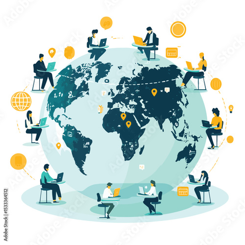 World economics or global and international financial treatment
