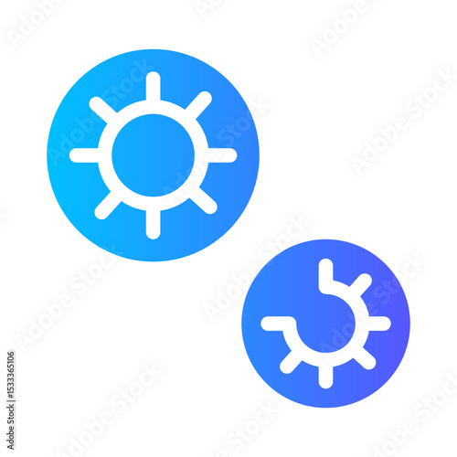 virus gradient icon