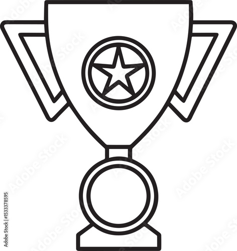 Gold, silver, and bronze medal and award set icons with star, shield, and ribbon elements for business and web design